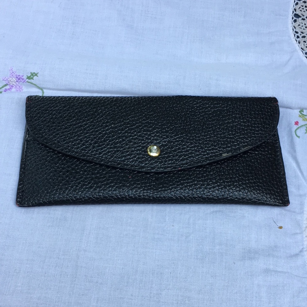 Black vintage wallet